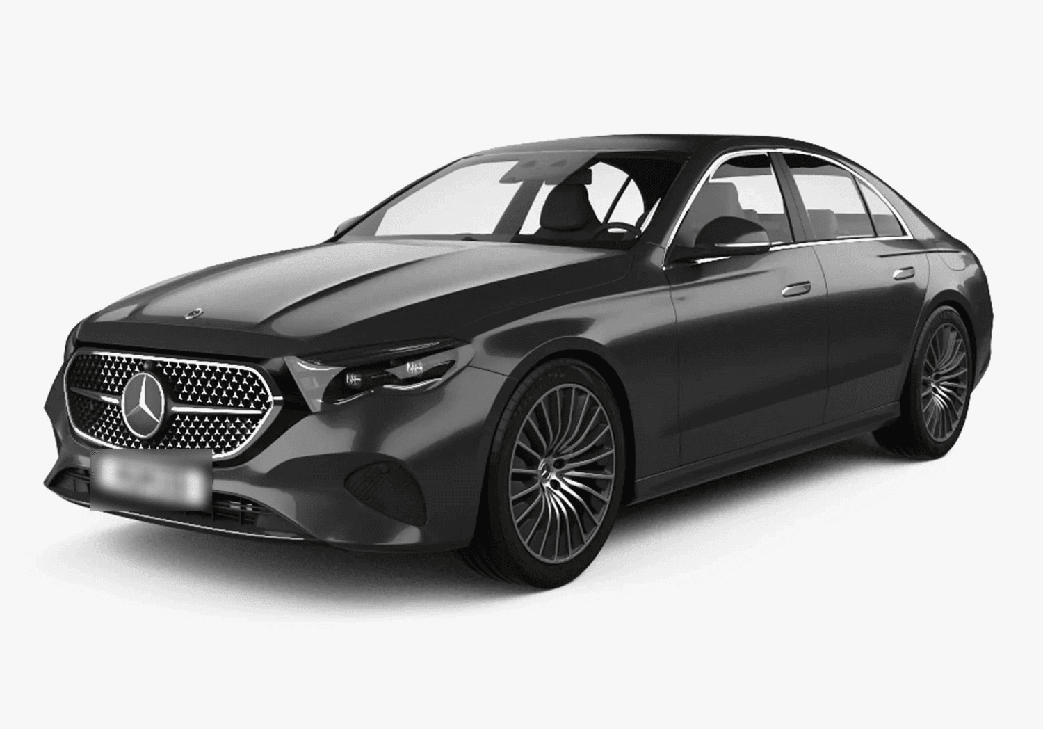 Location Mercedes Classe E noire avec chauffeur privé luxe