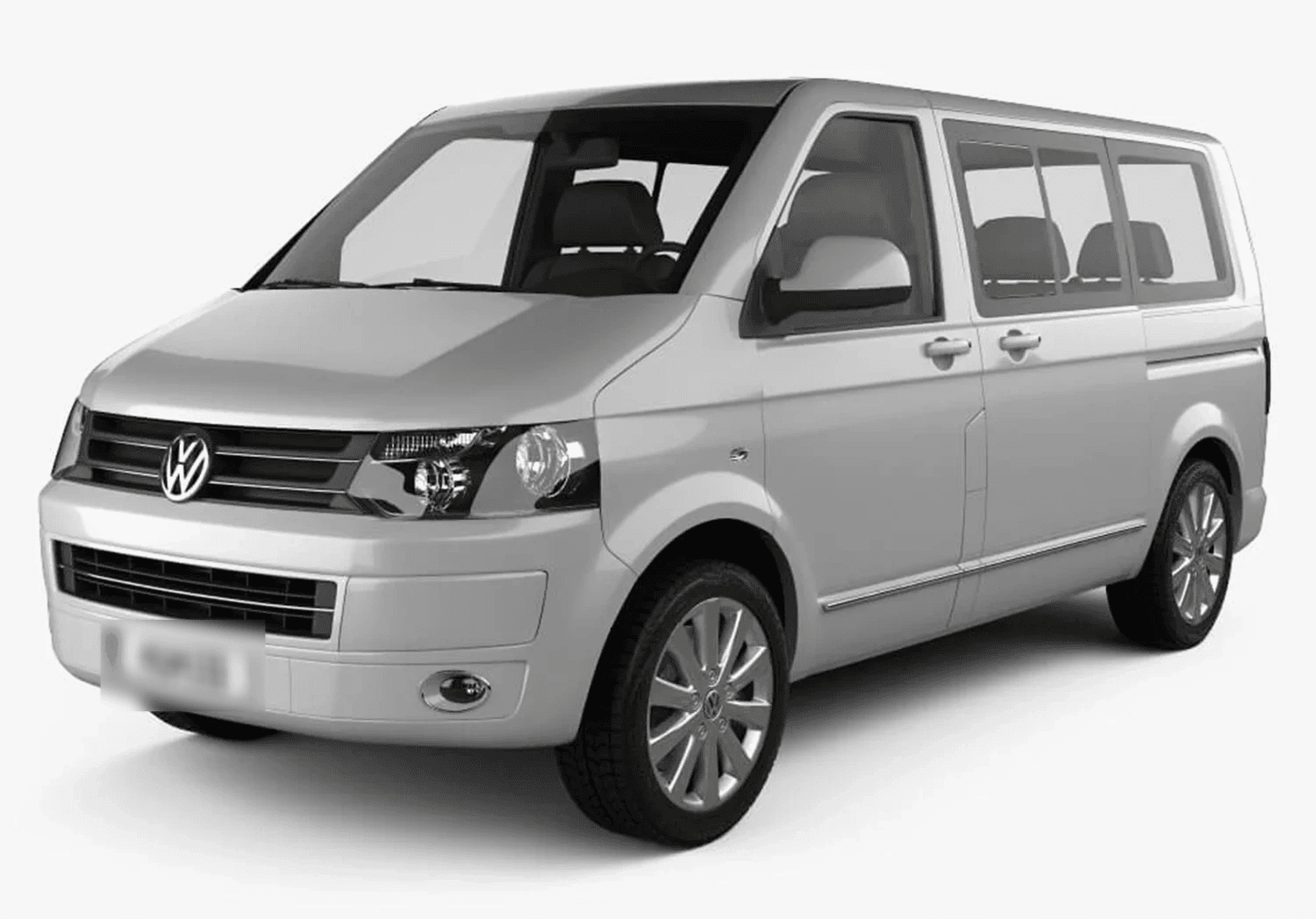 Volkswagen Caravelle location avec chauffeur privé 9 places
